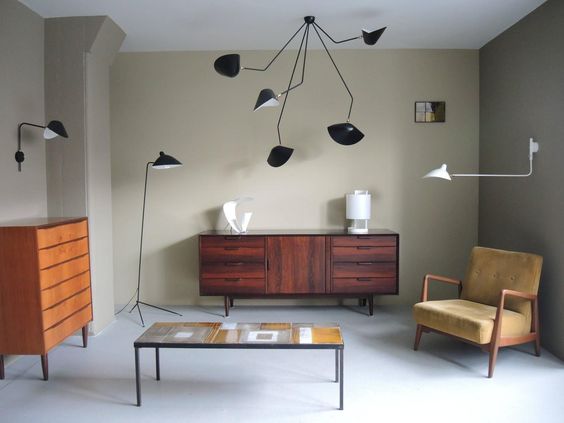 serge mouille ceiling lamp